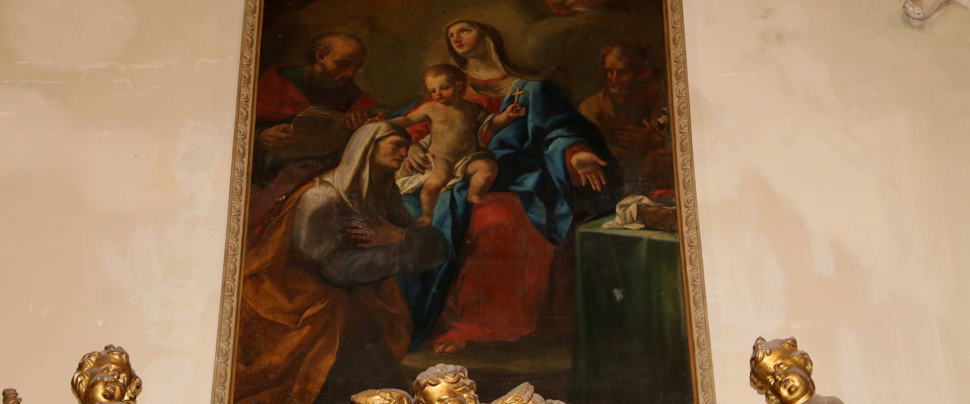 Forlì, san mercuriale, interno, cappella del ss. sacramento, sacra famiglia coi santi gioacchino e anna photo by Sailko